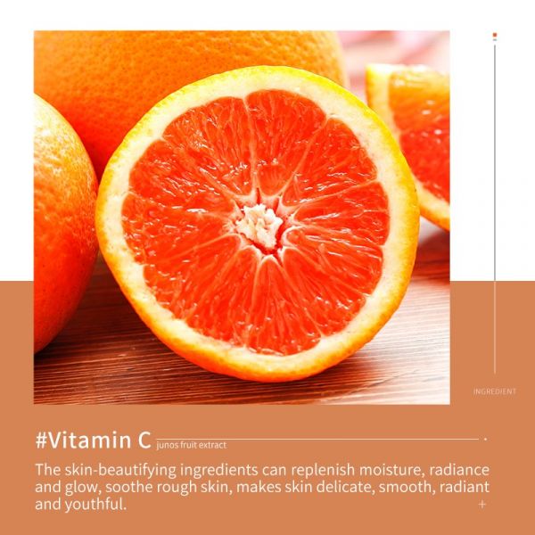 SADOER Moisturizing facial serum with vitamin C, 30ml